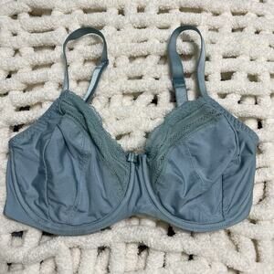 Chantelle Women's Comfort Unlined Underwire Turquoise Bra C17810 - Size 32DDD